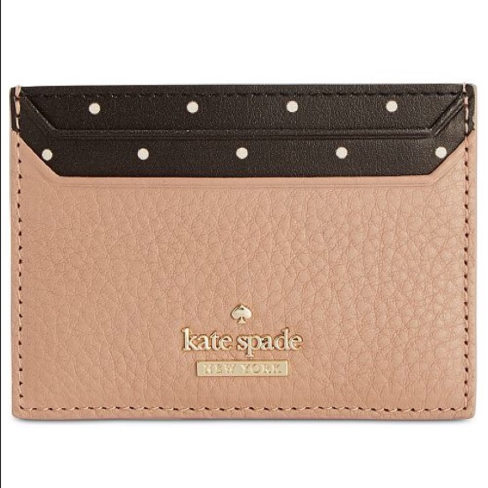 Kate spade Blake Street Lynleigh Dotted Card Case - Picture 1 of 2